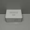 White Resin Cat Urns for Ashes, Sleeping Matte White Pet Urns for Cats, Fur-Like Texture Urn for Cat Ashes, Secure Threaded Closure, Holds Cats Up to 7kg, 6.69 x 4.96 x 3.15 Inches