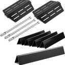 Genesis E-310 7621 Flavorizer Bars 65505 Heat Deflectors 62752 Grill Burner Replacement Parts for Weber Genesis 300 Series 3 Burner Grill Parts S-310 EP-310 EP310 S320 E320 EP320 S-330 E330 EP330