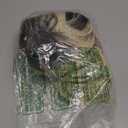 karlery Adult 70s 80s Rocker Mullet Long Wave Beige Blonde Dark Root Mutsache Wig with 6 Earrings and Golden Necklace Halloween Costume Cosplay Wig