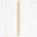 Sugar Paper Academic Planner 2026 2027, Monthly Planner for School, College and Teacher Planning, Hardcover Calendar Book with Notes Pages, Bookmarks and Elastic Band Closure