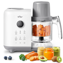 Bear Baby Food Maker with 18.5oz DualLayer Steam Baskets, OneStep Baby Food Processor Steamer Puree Blender Grinder Mills, Auto Cooking Grinding&Sterilizing for Healthy Homemade Baby Food, BPAFree