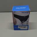 VELPEAU Hernia Belt for Men & Women - Bilateral/Double Inguinal, Groin Hernia Support Truss Underwear Briefs, Pain Relief Recovery Adjustable Strap with 2 Removable Medical Compression Pads (Black, M)