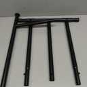 Simple Houseware Heavy Duty Clothing Garment Rack, Holds Up to 150 lbs, 42 to 67 Inches Extendable Rod, Black