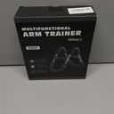 DERACY Twister Arm Trainer, Adjustable 60 - 110 Lbs Resistance Forearm Strengthener, Chest Workout Equipment, Arm Exerciser, Portable Home Gym Fitness Equipment