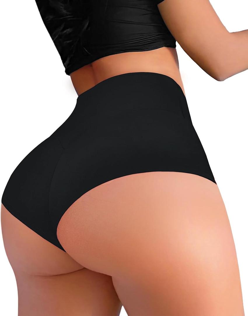 Cut Out Yoga Shorts Booty Butt Lifting Scrunch Shorts High Waisted Workout Gym Active Hot Pants (Black, S)