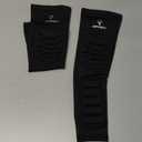 2PCS Padded Elbow Forearm Sleeves Compression Arm Protective Support (Medium)