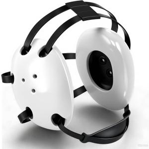 Wrestling Headgear Kids Youth Head Gear Wrestling Adjustable Ear Guard Straps MMA Jiu Jitsu for Men Women Adults (White/Black)