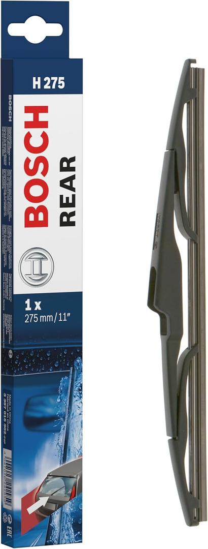 BOSCH H275 Original Equipment Specialty Rear Wiper Blade; Designed for Direct Replacement of OEM Production Specifications - 11" (Single)