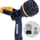 Melnor 65157AMZ Torrent Fireman's Nozzle w/Quick Connect Set (Multi-Pattern)
