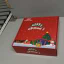 Set of 3 Christmas Lighted Gift Boxes, 8 Modes Christmas Decorations Indoor with 50 LED Lights, Light Up Present Boxes Ornament Holiday Decorations for Christmas Tree Home Yard (Star)