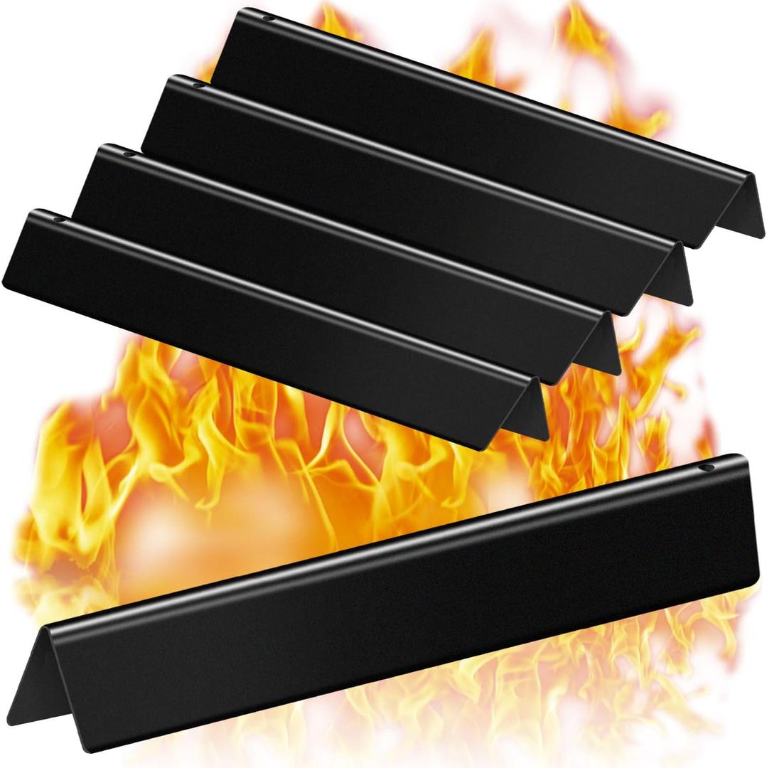 21.5 Inch Flavorizer Bars for Weber Spirit Grill Parts Spirit 200 220 500 S210 E210 Grill Parts with Side Control, Genesis Silver A Grill Parts Flavor Bars for Weber 7534 7535 65902, 5 Pcs