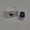 Zacurate 500BL Fingertip Pulse Oximeter Blood Oxygen Saturation Monitor with Batteries Included (Navy Blue)