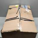 Bedluxe Wedge Pillow Headboard, 3PCS Orthopedic Bed Wedge Pillows Set for After Surgery, Adjustable Pillow Wedge for Acid Reflux&Back Pain Relief, Sleeping, Back Pillow for Bed Sitting Up, White/Grey (Adjustable 9&12 Inch + 1 Head Pillow)