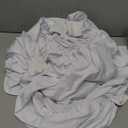 HAINARverS Folding Chair Covers for Wedding, 10pcs Stretch Spandex Washable Fabric Chair Cover, Decoration Chair Cover for Wedding, Party, Banquet, Birthday, Conference, Event(White, 10 PCS)