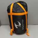 Heated Sleeping Bag, Electric Warm Bag Pad with 3 Adjustable Heating Levels, USB Powered Heating Pads Adjustable Hood, 0 Degree Camping Sleeping Bag Keep Warm for Cold Weather Outdoor Hiking (Black)