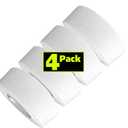 Professional Premium Grade Gaffer Tape - Heavy Duty Pro Gaff Tape - Holds Down Wires Leaves No Sticky Residue Easy to Tear, Multipurpose (4-Pack Gaffers Tape White, 1 Inch x 8 Yards Each roll)