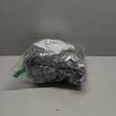 LIBERECOO Oval Fitted Vinyl Tablecloth - Fits 48 x 68 Inch Oval Table - Carbon Gray Wood - Waterproof, Elastic Edged for Secure Fit, Easy to Clean Plastic Table Cover