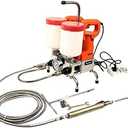 Injection Grout Pump Ratio Adjustable 1:1/2:1/3:1/4:1/5:1 Dual Element! 1350W X 2 Twin Power Premium Epoxy/Polyurethane for Slab Lifiting or Concrect Repair Crack Repair Waterproofing
