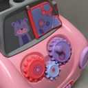 Radio Flyer Creativity Car, Sit to Stand Toddler Ride On Toy, Ages 1-3, Pink Kids Ride On Toy, Large