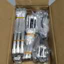 Orion Motor Tech Gear Puller Set, 3" 4" 6" 3 Jaw Puller Kit for Pulley Gear Bearing Flywheel Removal, Heavy Duty Pulley Puller with Reversible Jaws 3 pcs Bearing Puller Tool Kit (silver)