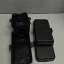 Hrensaw 2 PCS Small Weatherproof Electrical Connection Box(Inner 5.5x3x2.2inch),Outdoor Electrical Box,Waterproof Extension Cord Covers for Plug, Extension Cables, Holiday Lights,Black