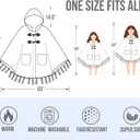 Warmstorey Poncho Wearable Blanket Mama Hooded Blanket Birthday Gift for Mom  Cozy Gift from Daughter, Son, Or Husband