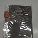 Fullhawl Velvet Cover for A6 Notebooks 4.6 x 6.7 Inches Planner Cover(Dark Grey)