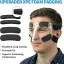 QK02 Nose Guard for Broken Nose, Basketball Face Mask, Sports Face Mask for Men and Women, Adjustable for Adults and Teenagers
