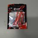 INJORA High Clearance Links Set - CNC Aluminum Chassis Link for TRX4M High Trail K10 F150 Upgrade 1/18 RC Crawler Red