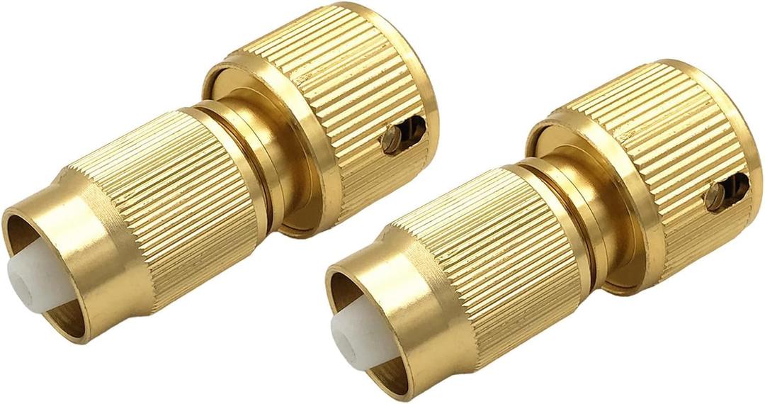 2Pcs Garden Expandable Hose Repair Kits Aluminium Faucet Adapter Water Hose Connector Expandable Garden Hose Repair