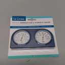 La Crosse 104-288BL-TBP Blue Analog Thermometer and Humidity Gauge
