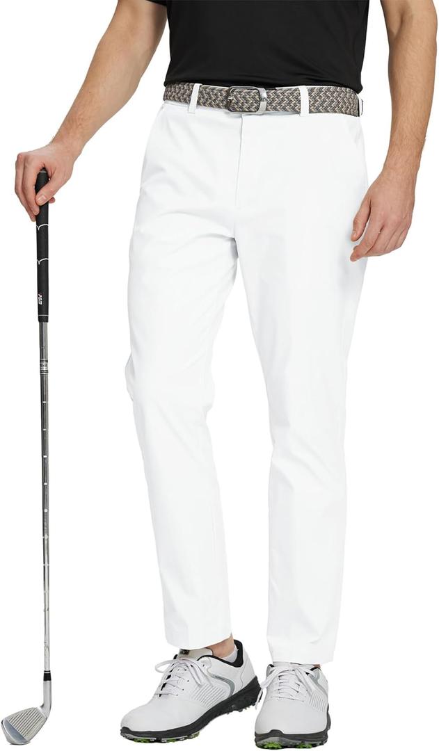 M MAELREG Golf Pants Men Quick Dry - 32" Stretch Lightweight 5 Pockets Water-Resistant Casual Mens Dress Pants, Size: 34W x 30L
