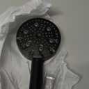 Shower Head Filter for Hard Water - High Pressure 9 Spray Modes Filtered Shower Head with Handheld, Detachable Shower Head with Handheld Sprayer, Removable Water Softener Black Shower Head