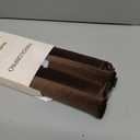 HAIOLORPRO Heatless Hair Curler Velvet, Heatless Curls Overnight Hair Curlers to Sleep in, Overnight Rods Heatless Curls for Short Long Hair All Hair Types Styling Tools-4PCS Brown