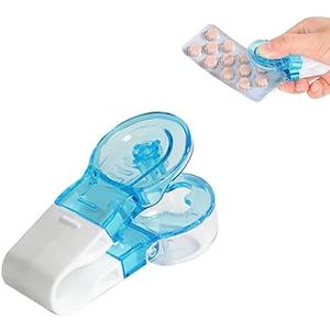 Pill Extractor Tool, Portable Pill Popper Tool, Tablets Pills Blister Pack Opener Assistance Tool for The Elderly, Disabled, Individuals with Weak Senior Arthritis Hands (1 Pcs)