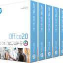 HP Printer Paper | 8.5 x 11 Paper | Office 20 lb |10 Ream - 5,000 Sheets | 92 Bright | Made in USA - FSC Certified | 112101C