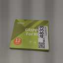 Rabenda 12 Pcs Rug Tape, Non Slip Rug Pads Grippers for Hardwood Floors and Tiles, Reusable Carpet Tape for Area Rugs, Double-Sided Adhesive Rug Stickers Keep Corners Flat (Black)