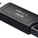 PNY PRO Elite V3 256GB USB 3.2 Gen 2 Flash Drive  Up to 1000MB/s Read, Up to 800MB/s Write, Extreme Performance for Professional Data Storage and Transfers, Premium Metal Design, Type-A Connector