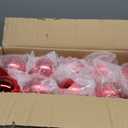 40 Pcs Christmas Ball Ornaments 4 Inch UV Resistant and Waterproof Shatterproof Shiny Plastic Christmas Tree Hanging Ornaments Decoration for Indoor Outdoor Holiday Party(Red)