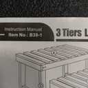 3 Tiered Small Plant Stands Shelf Indoor Outdoor,Wood Flower Pot Stand Holders Rack,Freestanding Corner Ladder Shelves for Plants Succulent Cactus,on Patio,Desktop,Window, Floor Standing Plant Shelf