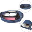 2 x AOCINA Small Denim Purse Blue Jean Purse Shoulder Bag Denim Crossbody Bags for Women