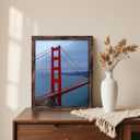 BESCRCL 24x30 Picture Frame Brown, Poster Frames Wall Hanging, Display Pictures 24 x 30 without Mat, 1 Pack