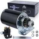 Starter Steel Gear & Relay for John Deere L120 LA120 LA130 LA135 LA140 LA145 LA150 LA155 LA165 LA175 Z225 L118 LG497595 MIU13772 AM37352 AM39137 AM122337