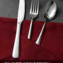 Silverware Set, 30-Piece Flatware Set for 6 Include Forks Spoons Knives Stainless Steel Utensil Set, Mirror Polished Dishwasher Safe Tableware Cutlery Set for Home, Restaurant, Party, Wedding