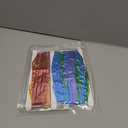 Rainbow Fringe Curtain Party Streamers 2Pack 3.3 x 8.3 Ft Foil Fringe Backdrop Curtains for Birthday Wedding Bridal Baby Shower Holiday Tinsel Streamers Rainbow Party Decorations Door Streamer