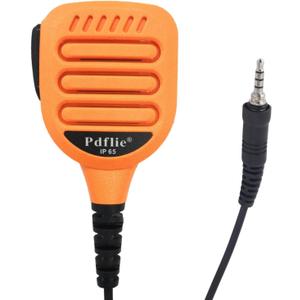 IP65 Waterproof Shoulder Microphone for Vertex VX-6R VX-7R VX-120 VX-170 FT270 Yaesu Standard Horizon HX890 HX400 HX40 Walkie Talkies