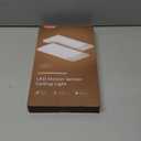 FULEN 2 Pack Rechargeable Motion Sensor Ceiling Light Upgraded, Cordless Closet Light with 12000mAh Battery, LED Shower Light for Bathroom,Pantry,Porch,Garage,3000K/4500K/6000K, Remote Control (White)