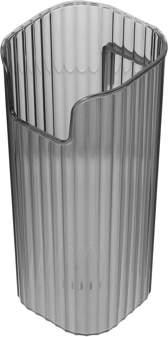 HOMSFOU Wall Mounted Umbrella Storage Holder Punch Free Organizer for Entryway and Hallway Space Saving Indoor Umbrella Stand and Cane Storage Box 7.12X3.22X3.18 Inch