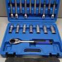 18PCS Steering Hub Suspension Shock Absorber Strut Nut Removal Tool Socket Set