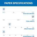 Hammermill Printer Paper, 20 lb Copy Paper, 8.5 x 11 - 10 Ream (5,000 Sheets) - 92 Bright, Made in the USA
